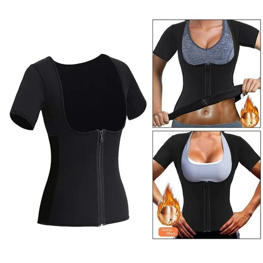 CHALECO MOLDEADOR DE CUERPO Y QUEMADOR